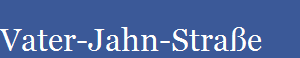 Vater-Jahn-Strae